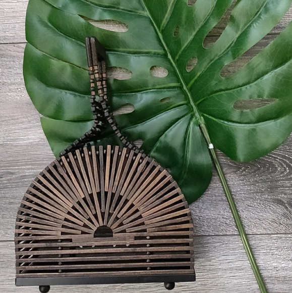 NWOT Mini Cult Gaia Brown bag - Picture 1 of 3